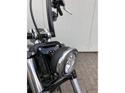 Kodlin Bates Style Headlight Bracket - Black. Fits Breakout 2018up.