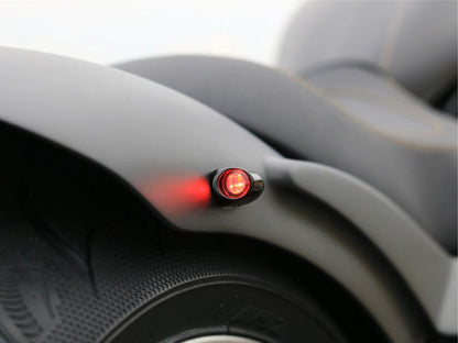 Rear Neowise Smooth Bullet Run/Brake/Turn Signals - Black
