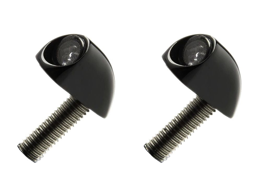 Rear Neowise Smooth Bullet Run/Brake/Turn Signals - Black