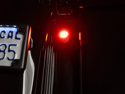 Sleek Run/Turn/Brake LED Lights. Smoked Lens & Black Housing. Fits Street Glide 2006-2023, Road Glide Special 2015-2023, Road King Special 2017up