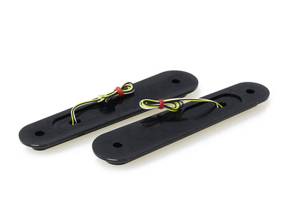Legit Elypse 2-1 Front Turn Signals with Running Lights - Black. Fits Touring 2006-2023