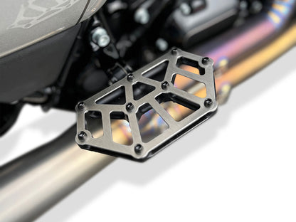 NXL Mini Floorboards without Adapters - Black & Stainless