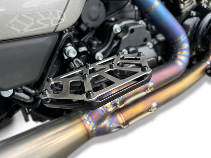 NXL Mini Floorboards without Adapters - Black & Stainless