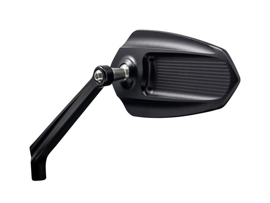 Ascent Pro Forged Mirror - Matte Black. Fits Left