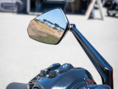 Ascent Pro Forged Mirror - Matte Black. Fits Left