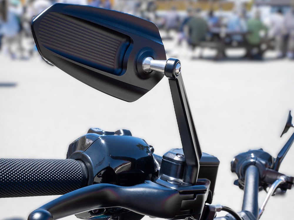Ascent Pro Forged Mirror - Matte Black. Fits Right