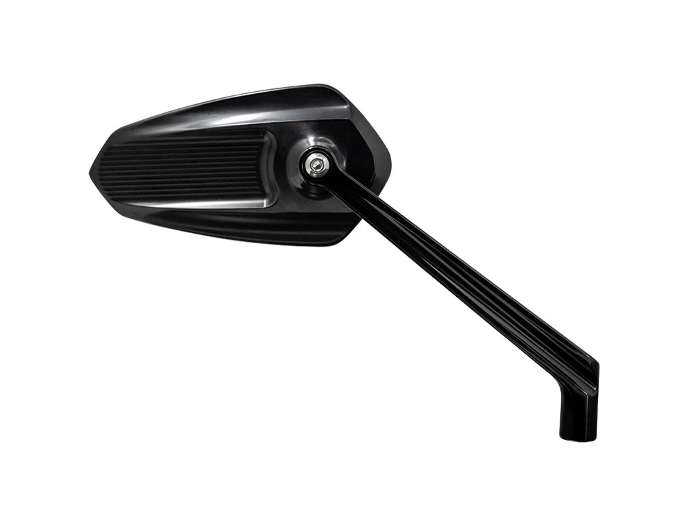 Ascent Pro Forged Mirror - Gloss Black. Fits Right