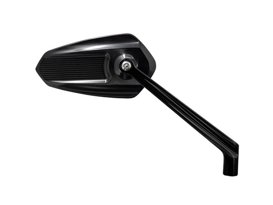 Ascent Pro Forged Mirror - Gloss Black. Fits Right