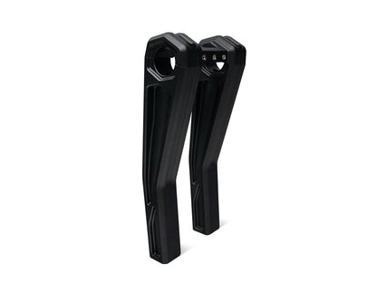 10in. Pullback Accent Pro Riser Kit - Black. Fits 1.25in. Handlebar.