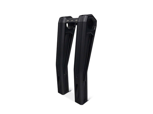 10in. Pullback Accent Pro Riser Kit - Black. Fits 1.25in. Handlebar.