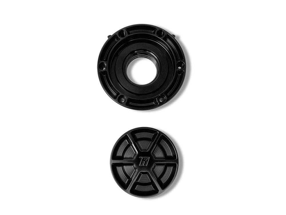 Ascent Pro, Fuel Cap - Gloss Black. Fits CVO Touring 2023up, Street Glide & Road Glide 2024up, Touring 2025up