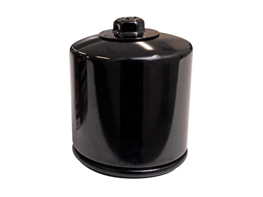 Oil Filter - Black. Fits Pan America 2021up, Sportster S 2021up and Nightster 975 2022up
