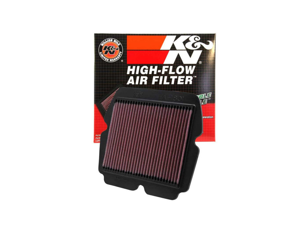 High-Flow Air Filter Element. Fits Honda Goldwing 2001-2017