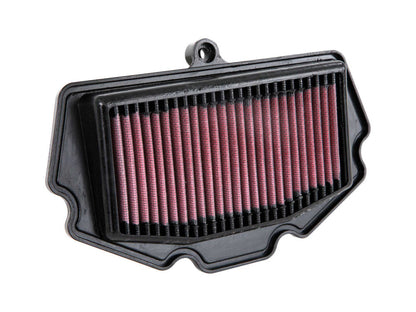High-Flow Air Filter Element. Fits Kawasaki Ninja 500/400 2018up & Z500/Z400 2019up