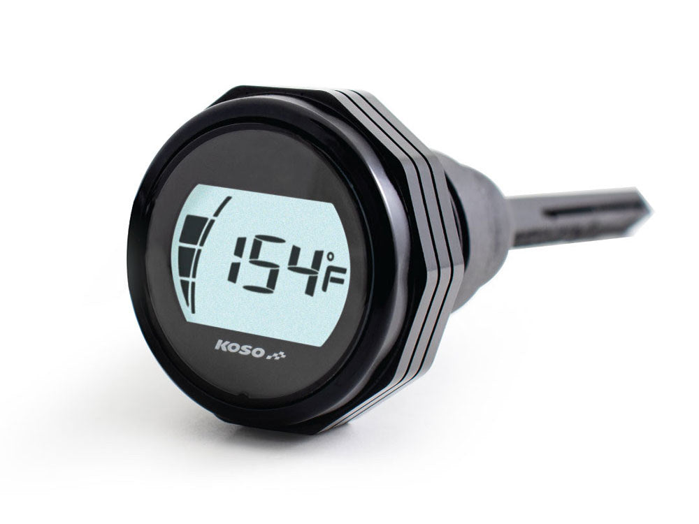 Engine Oil Temperature & Level Dipstick - Black. Fits Touring 2007-2016