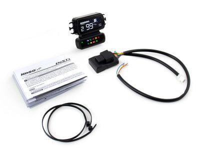 Speedometer/Tachometer - Black. Fits Softail 2004-2010, Dyna 2004-2011, Sportster 2004-2013 & Road King 2004-2013 when Running Late Model Breakout/Street Bob Gauge Housing