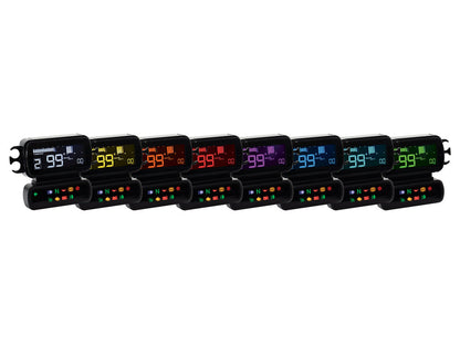 Speedometer/Tachometer - Black. Fits Touring 2014-2023 when Running Late Model Breakout/Street Bob Gauge Housing