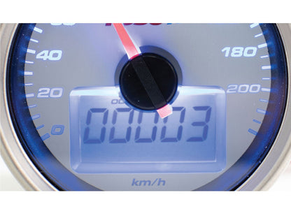 2-3/8in. Digital Speedometer - Silver.