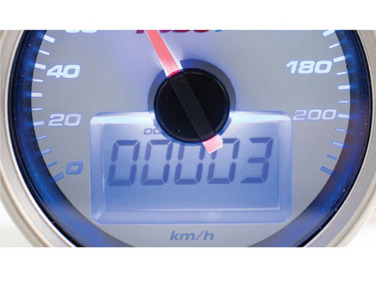 2-3/8in. Digital Speedometer - Silver.