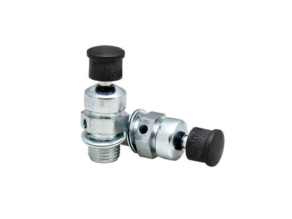 Compression Release Valves - Sold as a Pair. Overall Length = 1.400in. x Thread Length = 0.350in.