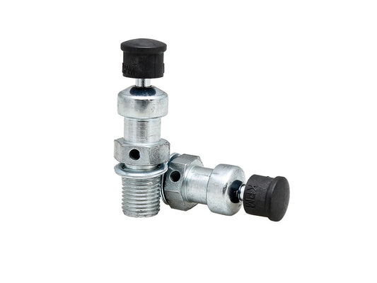 Compression Release Valves - Sold as a Pair. Overall Length = 1.750in. x Thread Length = 0.500in.