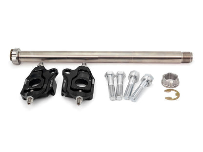 Vector One Rear Axle Adjuster - Black. Fits Touring 2014up
