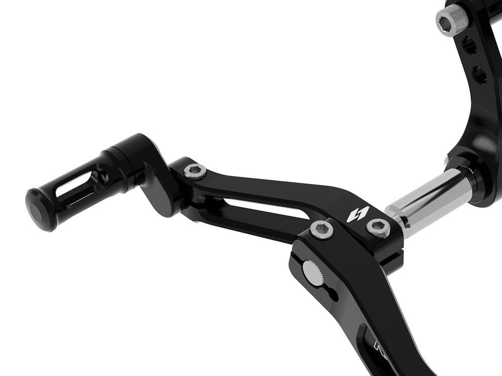 Apex SS3 Foot Controls - Black. Fits Touring 2014up.