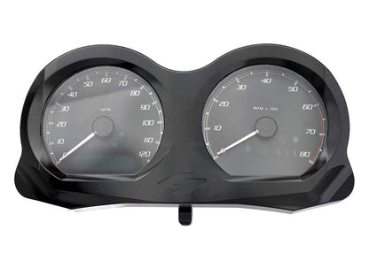 Lux Gauge Housing Relocation Kit - Black. Fits Road Glide 2015-2023