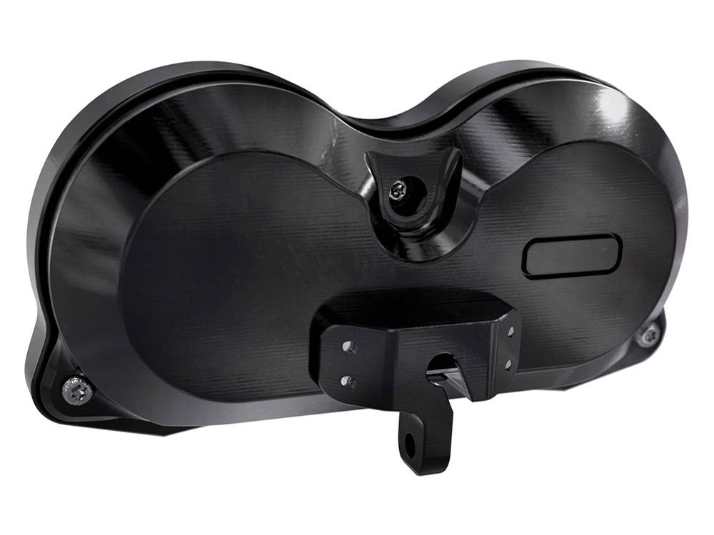 Lux Gauge Housing Relocation Kit - Black. Fits Road Glide 2015-2023
