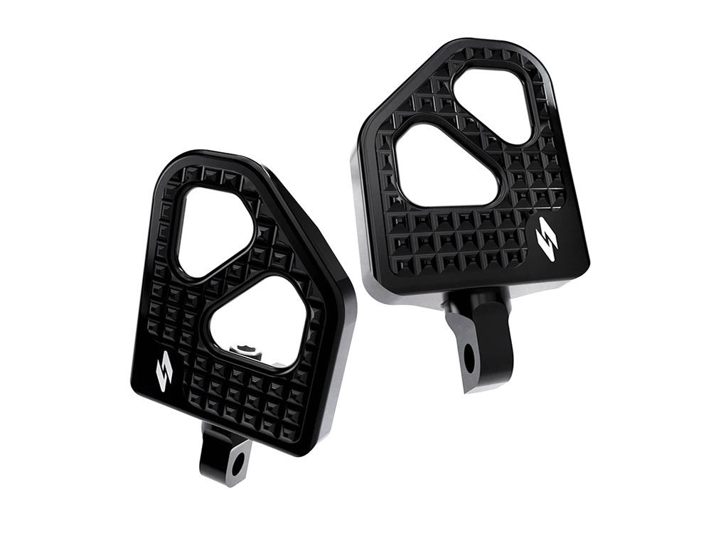 Max Lean Mini Floorboards with HD Male Mount - Black
