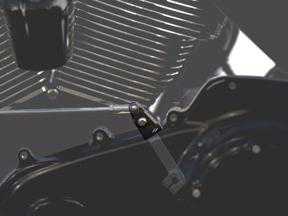 EZ-Shift - Black Anodized. Fits Twin Cam 1999-2017