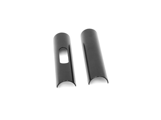 1in. Bar to 1-1/8in. Moto Bar Shim Riser Adapter - Black