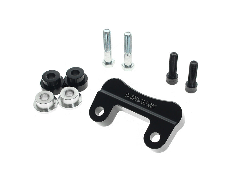 Raptor Pullback Plate - Black. Fits Softail 1984-2017, Dyna 1991-2017, Sportster 1986-2021 & FXR 1982-1994