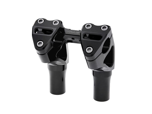 5in. Kickback x 1-1/8in. Clamp Workman Riser Kit - Black. Fits 1-1/8in. Handlebar