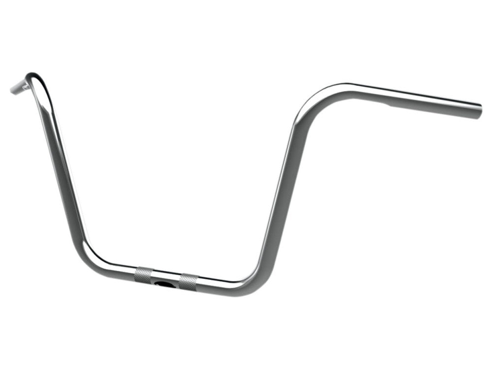 12in. x 1in. Ape Hanger Handlebar - Chrome.