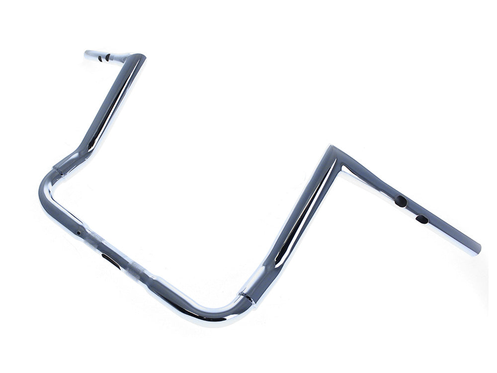12in. x 1-1/2in. Buck Fifty Handlebar - Chrome. Fits CVO Street Glide 2023up & Street Glide 2024up