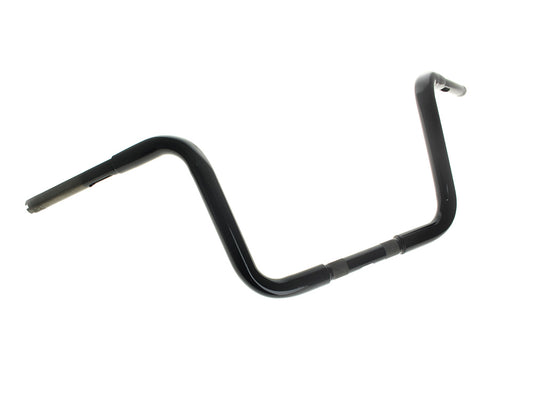 10in. x 1-1/4in. Ape Hanger Handlebar - Gloss Black