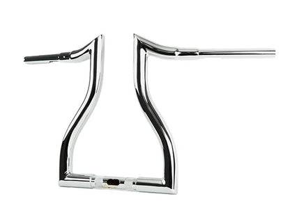14in. x 1-1/2in. Hammerhead Handlebar - Chrome. Fits Road Glide 2015-2023 & Road King Special 2017-2025