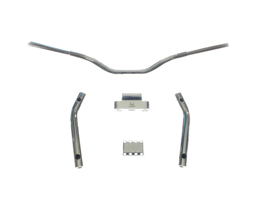 13in. x 1-1/4in. Pullback Kage Fighter Handlebar - Chrome.