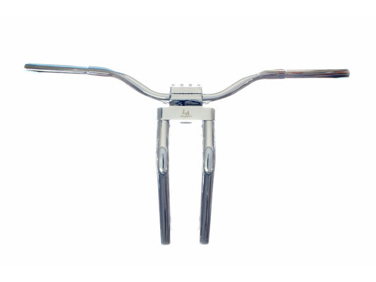 13in. x 1-1/4in. Pullback Kage Fighter Handlebar - Chrome.