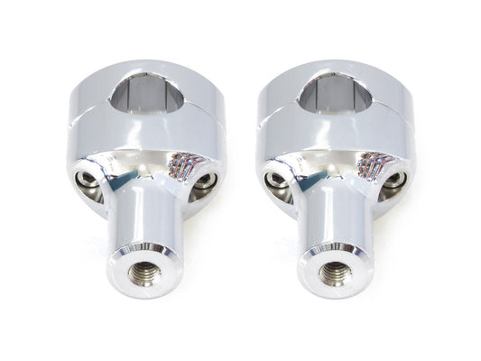 3in. Straight Two Piece Riser Kit - Chrome. Fits 1-1/4in. Handlebar