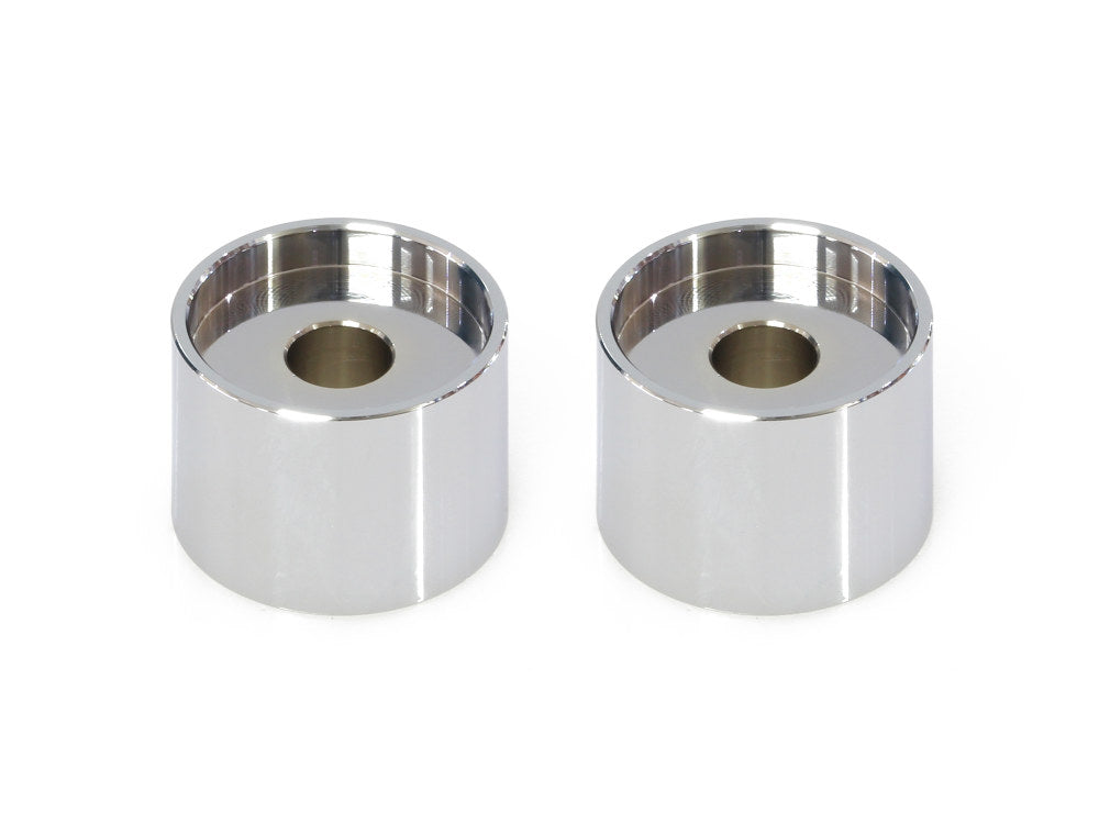 1in. Tall x 1.5in. Thick Riser Spacers - Chrome.