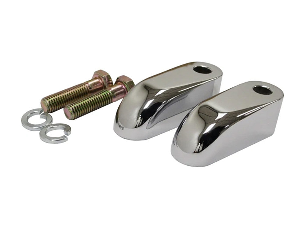 1in. Pullback Riser Extensions - Chrome.