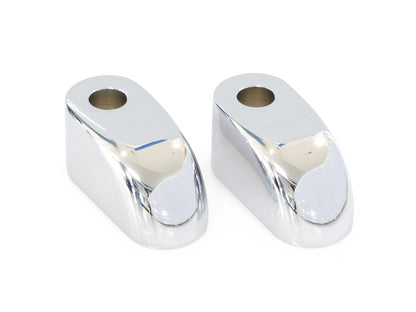 1in. Pullback Riser Extensions - Chrome.