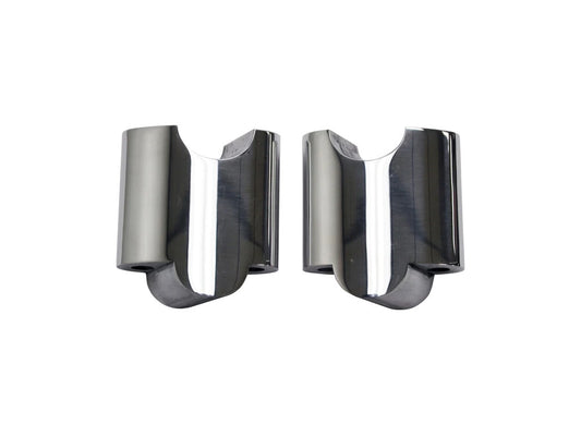 2in. Riser Spacers - Polished. Fits Sportster Low and Superlow 2008-2012.