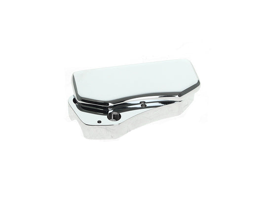 Smooth Handlebar Top Clamp with Hidden Bolts - Chrome