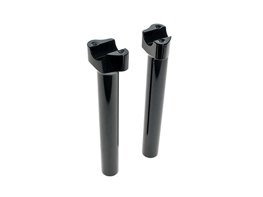 9-1/2in. Tall Risers - Gloss Black. Fits 1in. Handlebar