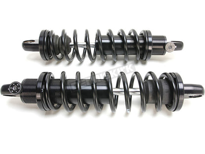 REVO-A Series, 13in. Adjustable Rear Shock Absorbers - Black. Fits FLH Trike 2009-2025