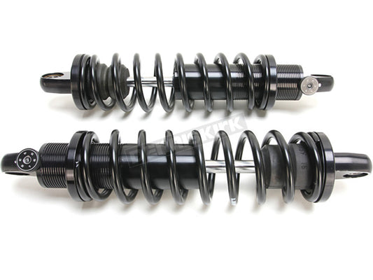 REVO-A Series, 13in. Adjustable Rear Shock Absorbers - Black. Fits FLH Trike 2009-2025
