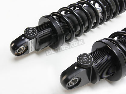REVO-A Series, 13in. Adjustable Rear Shock Absorbers - Black. Fits FLH Trike 2009-2025